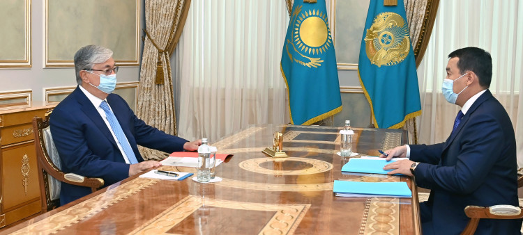 Президент принял Премьер-министра Алихана Смаилова